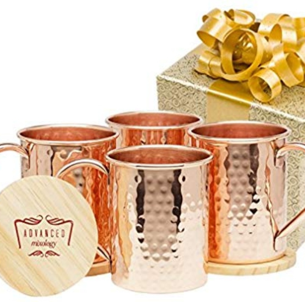 100% 16 oz pure Copper Mugs